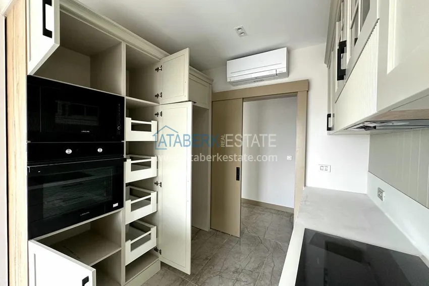 Kupuj Apartament z oddzielną kuchnią, garderobą i widokiem na morze w kompleksie premium — Antalya, Kepez 7
