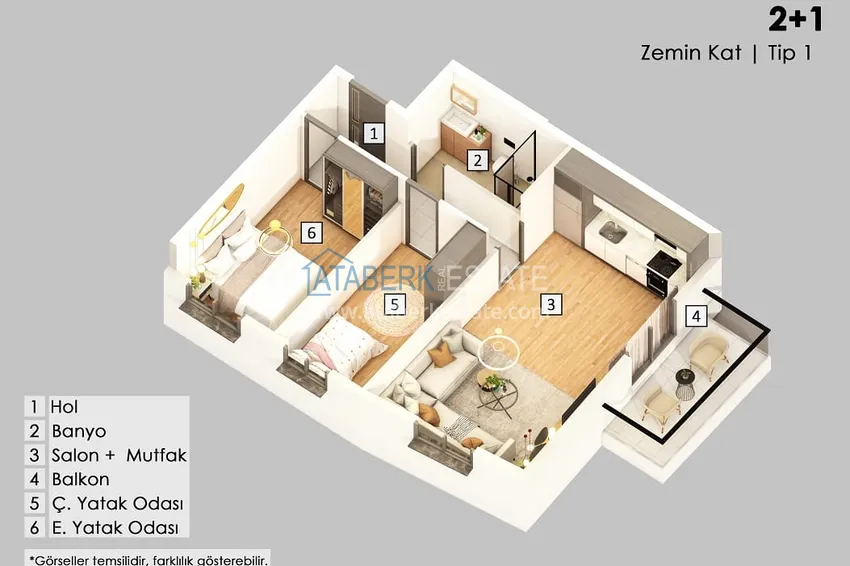 Kupuj taniej Apartamenty w centrum Antalyi bezpośrednio od dewelopera w budowanym kompleksie 5 