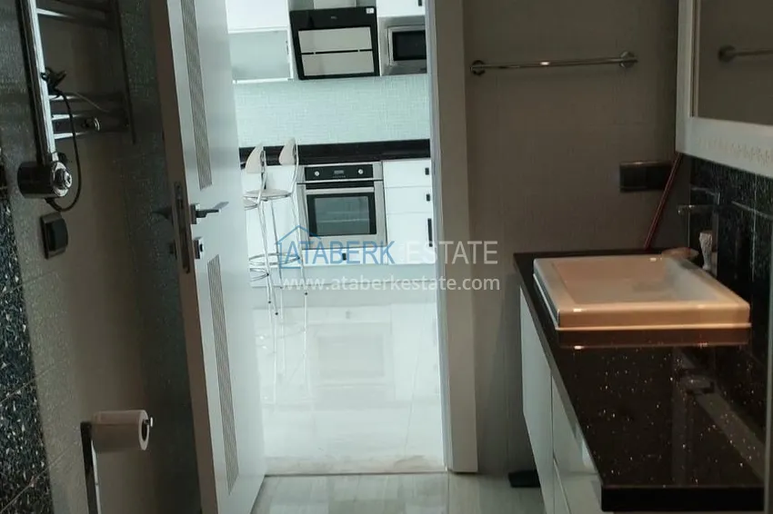 Kupuj  Przestronny apartament z jedną sypialnią z panoramicznym widokiem na morze bezpośrednio od właściciela w dzielnicy Alanya - Konakli 10 