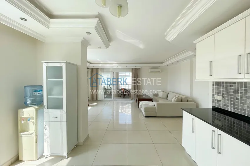 Kupuj  Umeblowany dwupoziomowy penthouse z widokiem na morze i góry — Alanya, dzielnica Cikcilli 11 