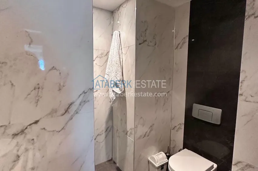 Kupuj  Stylowy apartament liniowy 3+1 z panoramicznym widokiem w malowniczym zakątku Alanyi — dzielnicy Mahmutlar 12 