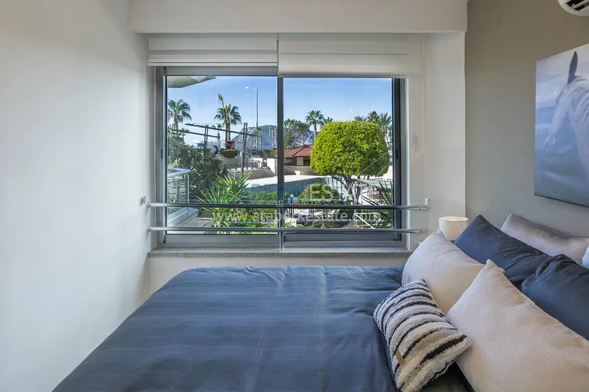 Kupuj  Apartament pod klucz przy plaży w Alanya, dzielnica Oba. Nadaje się do zezwolenia na pobyt  12 