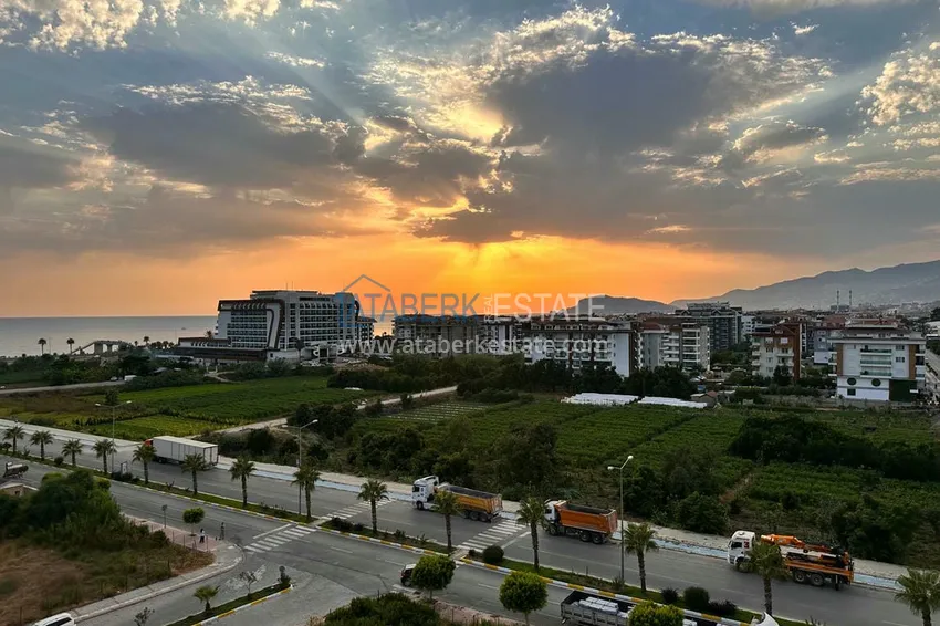 Kupuj  Apartament z 2 sypialniami z meblami i widokiem na morze — Alanya, Mahmutlar 13 