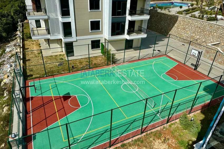 Kupuj  Mieszkanie liniowe 3+1 w ekskluzywnym kompleksie mieszkalnym — Alanya, dzielnica Oba 13 