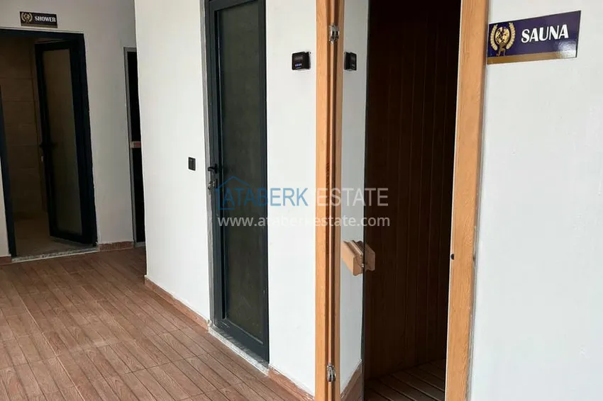 Mieszkanie pod klucz 1+1 bezpośrednio od właściciela w nowym komfortowym kompleksie — Alanya, dzielnica Avsallar 13 