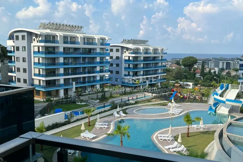 Kupuj  Umeblowany apartament z widokiem na morze w okolicy Kargicak, Alanya 13 