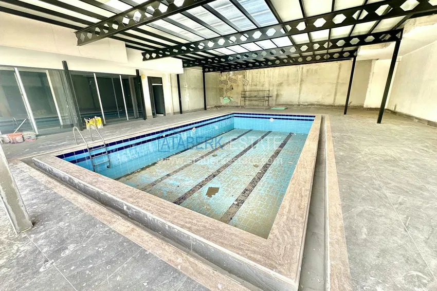 Mieszkanie liniowe 3+1 w ekskluzywnym kompleksie mieszkalnym — Alanya, dzielnica Oba 13 