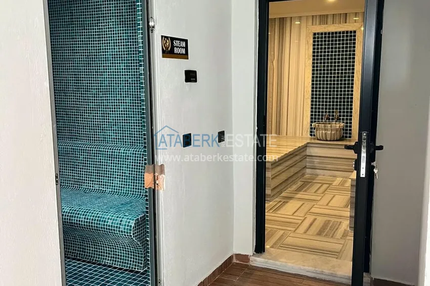 Mieszkanie pod klucz 1+1 bezpośrednio od właściciela w nowym komfortowym kompleksie — Alanya, dzielnica Avsallar 14 