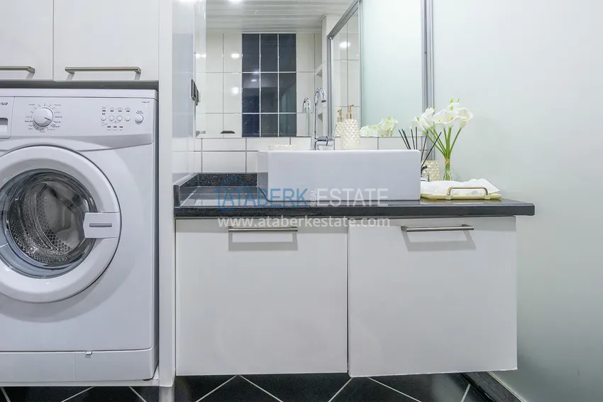 Kupuj  Apartament pod klucz przy plaży w Alanya, dzielnica Oba. Nadaje się do zezwolenia na pobyt  15 