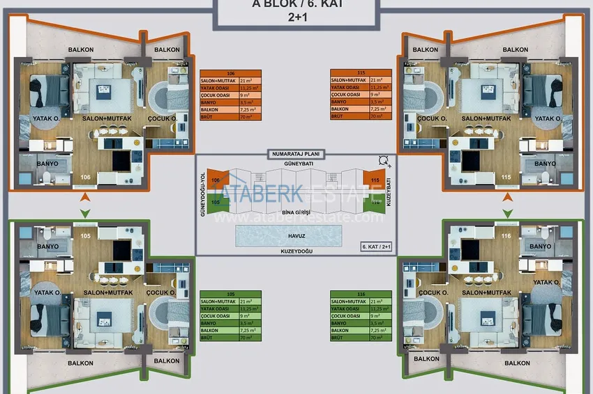 Kupuj taniej Nowy atrakcyjny inwestycyjnie projekt w Antalyi - Kepez, Altinova  16 