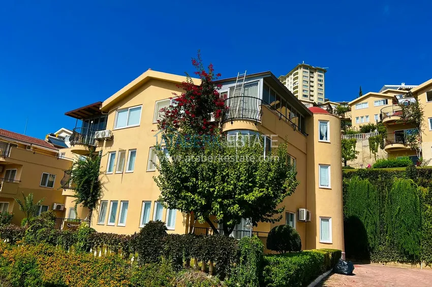 Duplex z ekskluzywnymi meblami koncepcyjnymi i luksusowymi panoramicznymi widokami — Alanya, dzielnica Mahmutlar 10 