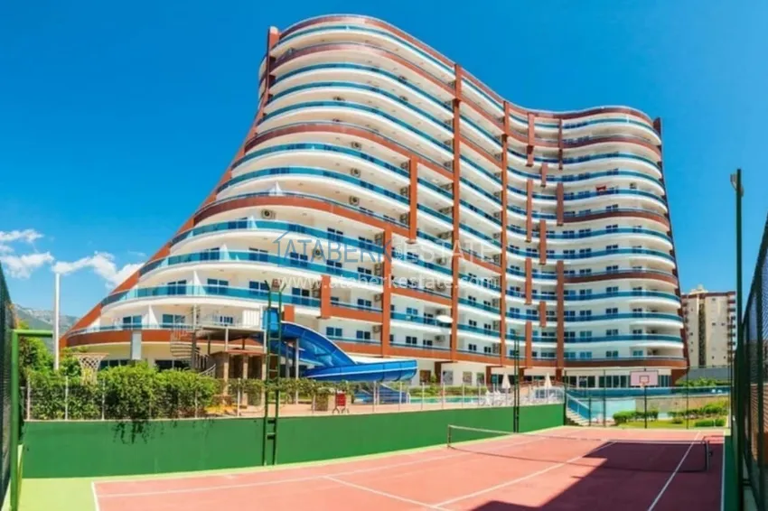 Umeblowane mieszkanie w luksusowym kompleksie w Alanya, dzielnica Mahmutlar 1 
