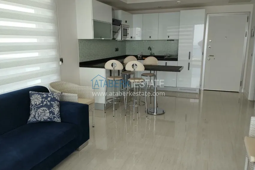 Kupuj  Przestronny apartament z jedną sypialnią z panoramicznym widokiem na morze bezpośrednio od właściciela w dzielnicy Alanya - Konakli 1 