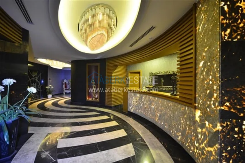 Apartament z wyjściem do ogrodu w rezydencji z koncepcją hotelową — Alanya, dzielnica Konakli  21 