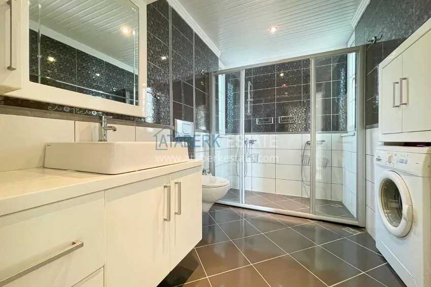 Kupuj  Umeblowany dwupoziomowy penthouse z widokiem na morze i góry — Alanya, dzielnica Cikcilli 21 