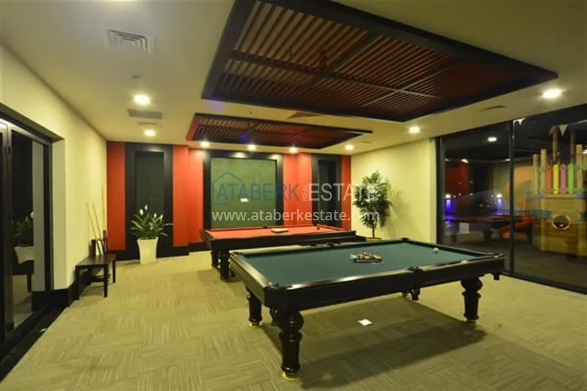 Apartament z wyjściem do ogrodu w rezydencji z koncepcją hotelową — Alanya, dzielnica Konakli  24 