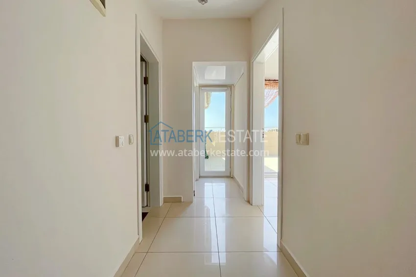 Kupuj  Umeblowany dwupoziomowy penthouse z widokiem na morze i góry — Alanya, dzielnica Cikcilli 25 