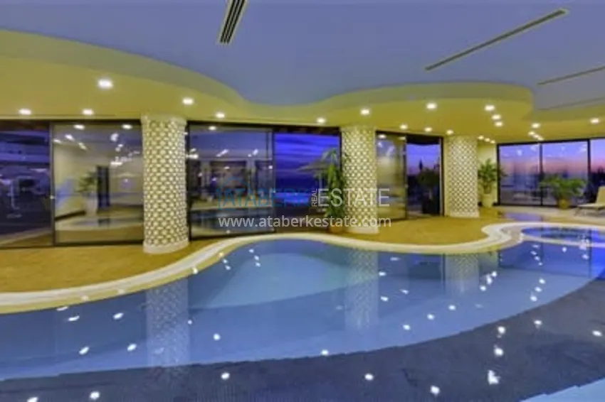 Apartament z wyjściem do ogrodu w rezydencji z koncepcją hotelową — Alanya, dzielnica Konakli  25 