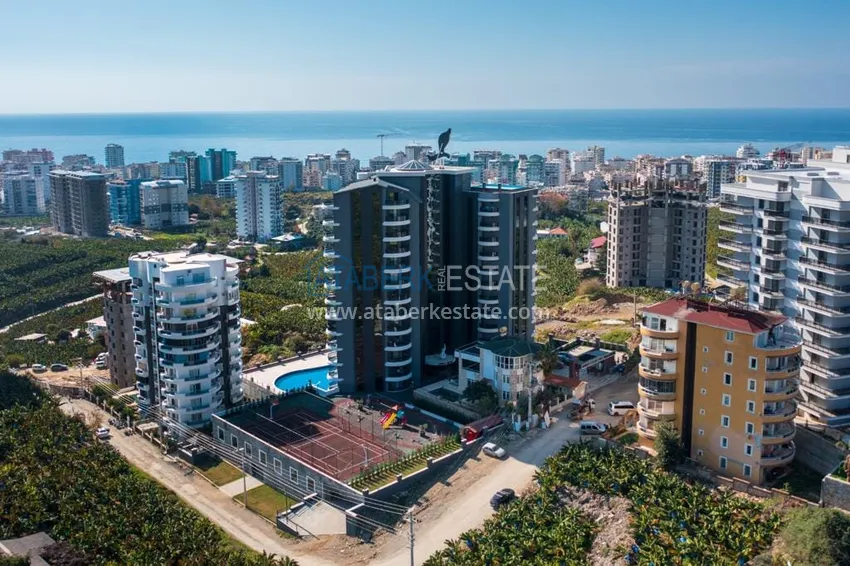 Apartament pod klucz z jedną sypialnią w Alanya, dzielnica Mahmutlar 2 