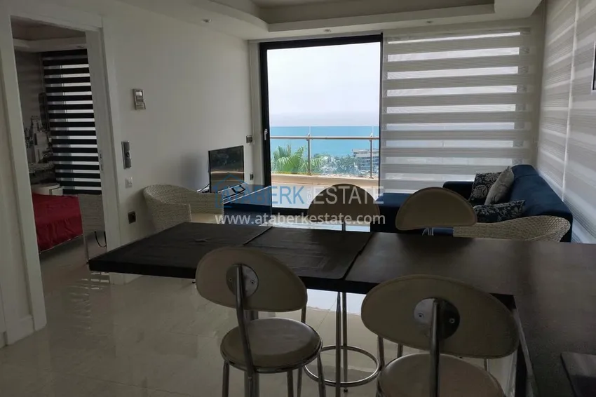 Kupuj  Przestronny apartament z jedną sypialnią z panoramicznym widokiem na morze bezpośrednio od właściciela w dzielnicy Alanya - Konakli 2 