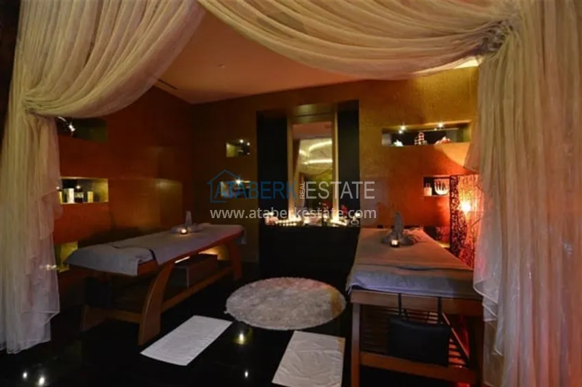 Apartament z wyjściem do ogrodu w rezydencji z koncepcją hotelową — Alanya, dzielnica Konakli  35 