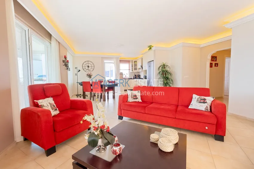Kupuj  Apartament z 2 sypialniami z meblami i widokiem na morze — Alanya, Mahmutlar 3 
