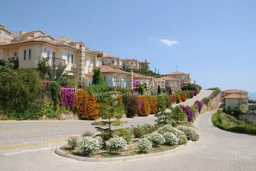 Duplex z ekskluzywnymi meblami koncepcyjnymi i luksusowymi panoramicznymi widokami — Alanya, dzielnica Mahmutlar 3 