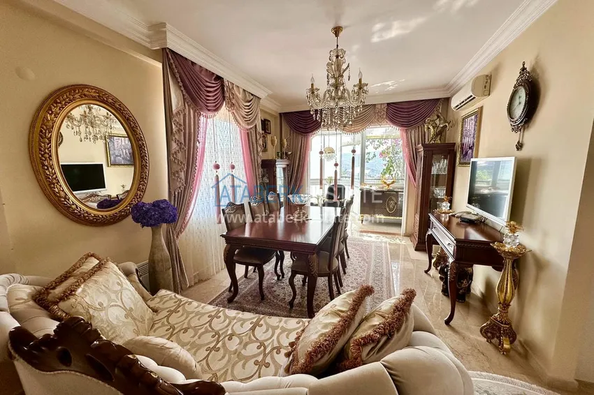 Kupuj  Duplex z ekskluzywnymi meblami koncepcyjnymi i luksusowymi panoramicznymi widokami — Alanya, dzielnica Mahmutlar 1 