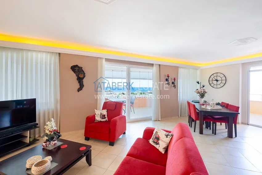 Kupuj  Apartament z 2 sypialniami z meblami i widokiem na morze — Alanya, Mahmutlar 4 