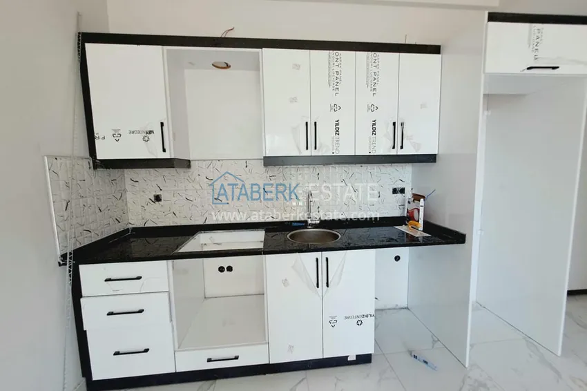 Kupuj  Jednopokojowe mieszkanie w nowym kompleksie mieszkalnym — Alanya, dzielnica Avsallar  5 