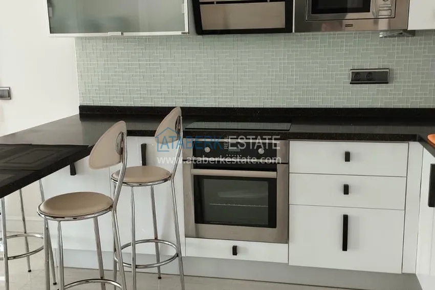 Kupuj  Przestronny apartament z jedną sypialnią z panoramicznym widokiem na morze bezpośrednio od właściciela w dzielnicy Alanya - Konakli 4 