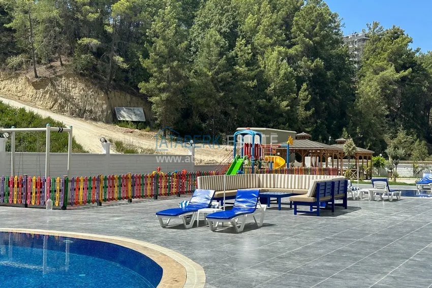 Umeblowane mieszkanie z jedną sypialnią od właściciela w Alanya, dzielnica Avsallar 5 