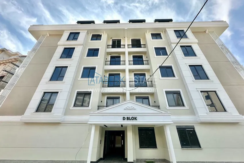 Mieszkanie liniowe 3+1 w ekskluzywnym kompleksie mieszkalnym — Alanya, dzielnica Oba 5 