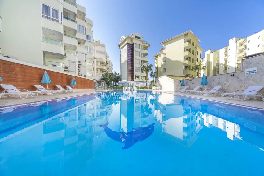 Apartament pod klucz przy plaży w Alanya, dzielnica Oba. Nadaje się do zezwolenia na pobyt  7 
