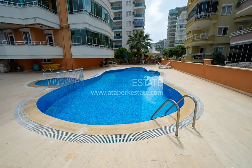 Apartament z 2 sypialniami z meblami i widokiem na morze — Alanya, Mahmutlar 8 