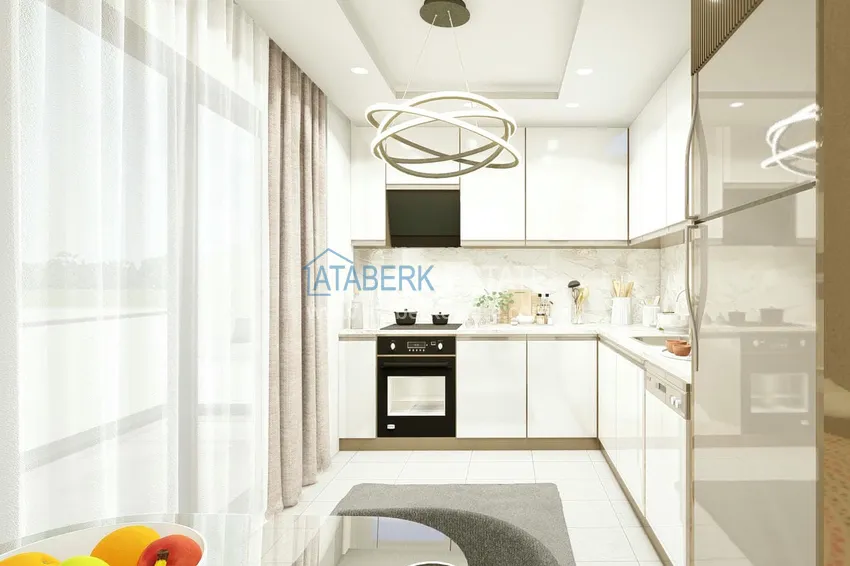 Kupuj  Apartamenty w centrum Antalyi bezpośrednio od dewelopera w budowanym kompleksie 4 