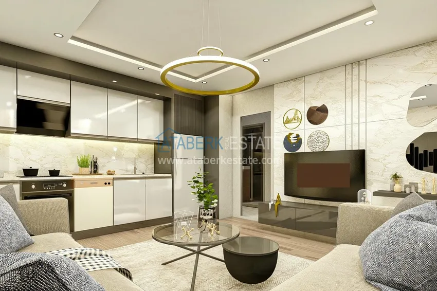 Kupuj  Apartamenty w centrum Antalyi bezpośrednio od dewelopera w budowanym kompleksie 1 