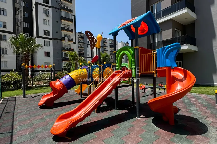 Apartament 1+1 w dzielnicy Teje, Mersin - z dwoma balkonami 3 