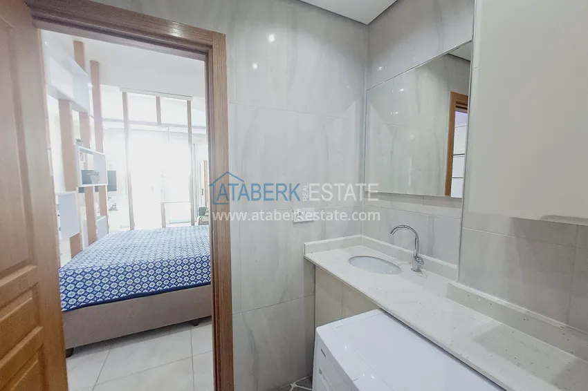 Kupuj  Mieszkanie typu studio przy plaży w dzielnicy Mahmutlar, Alanya 11 