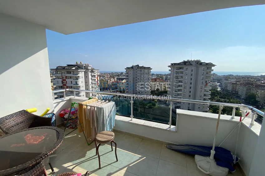 Kupuj  Umeblowany apartament z widokiem na morze w rejonie Cikcilli, Alanya 11 