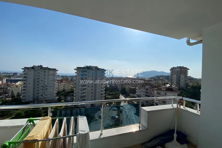 Kupuj  Umeblowany apartament z widokiem na morze w rejonie Cikcilli, Alanya 12 