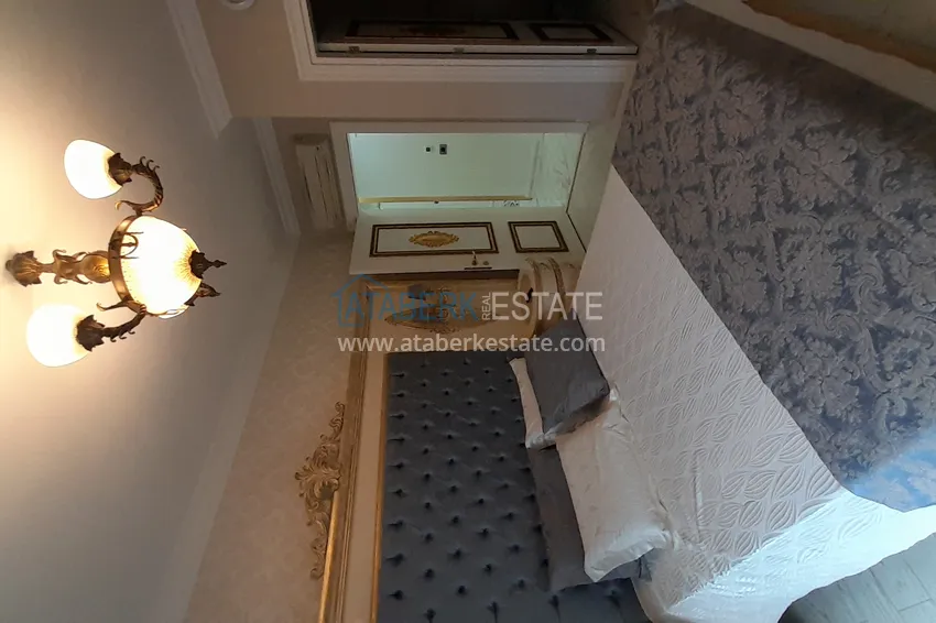 Kupuj  Linear 3+1 apartament w luksusowym kompleksie przy plaży w centrum Alanyi 14 
