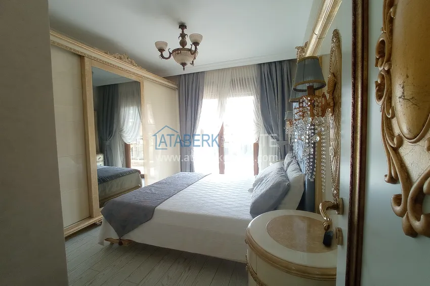 Kupuj  Linear 3+1 apartament w luksusowym kompleksie przy plaży w centrum Alanyi 15 