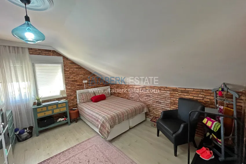 Kupuj  Umeblowany apartament dwupoziomowy 500 metrów od morza - Alanya, dzielnica Mahmutlar 15 