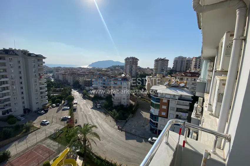 Kupuj  Umeblowany apartament z widokiem na morze w rejonie Cikcilli, Alanya 14 