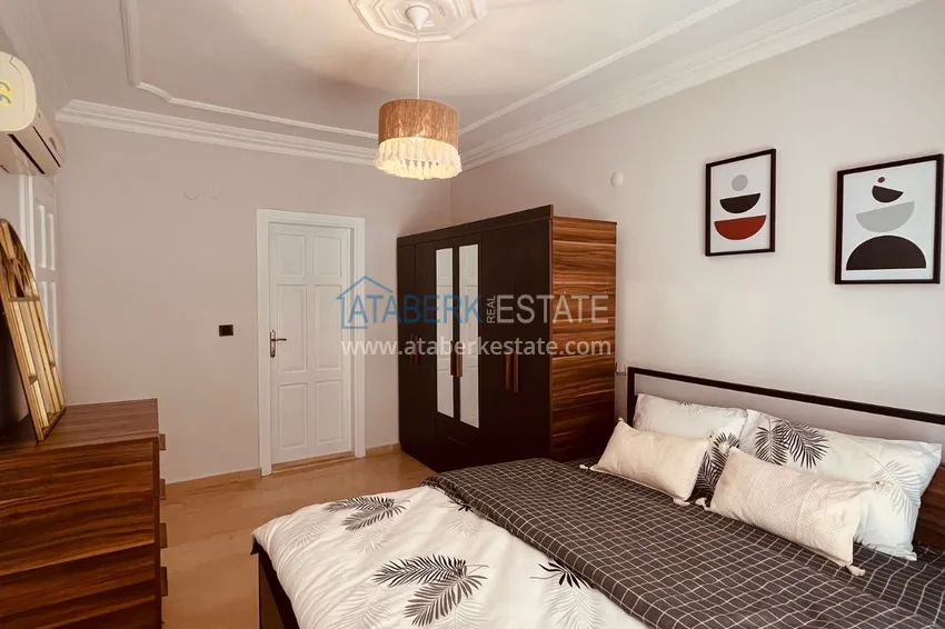 Kupuj Odnowiony apartament z nowymi meblami 300 metrów od morza - dzielnica Oba, Alanya 16