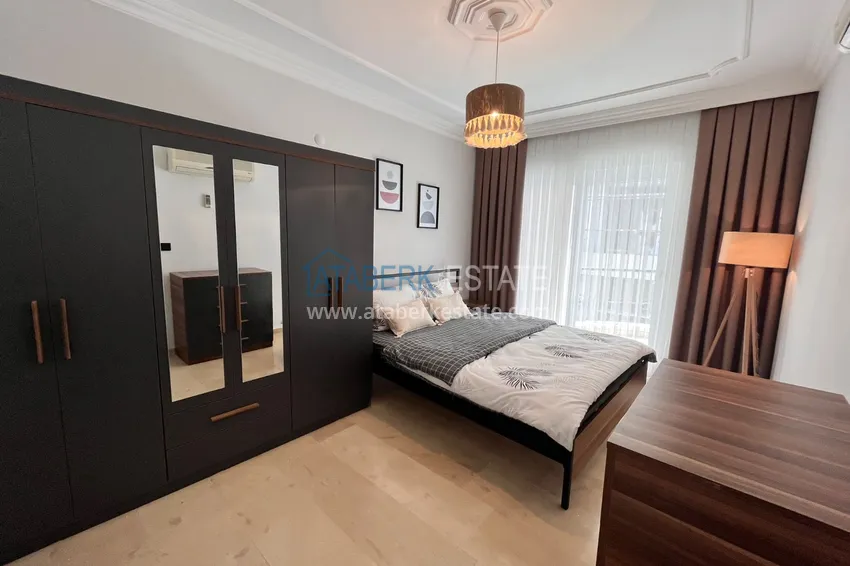 Kupuj Odnowiony apartament z nowymi meblami 300 metrów od morza - dzielnica Oba, Alanya 18