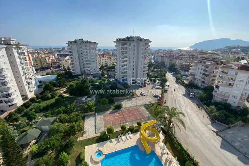 Kupuj  Umeblowany apartament z widokiem na morze w rejonie Cikcilli, Alanya 17 