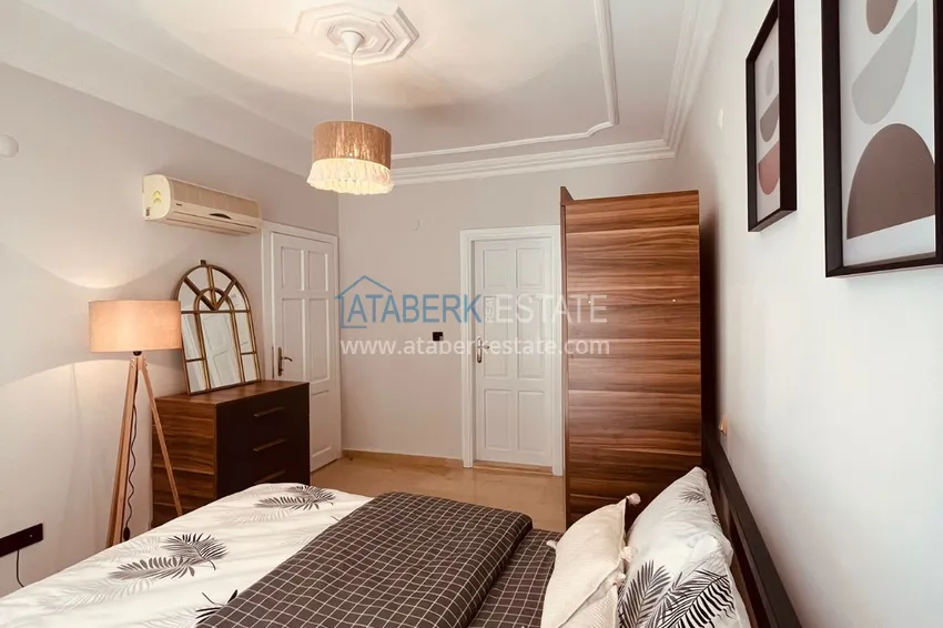 Kupuj Odnowiony apartament z nowymi meblami 300 metrów od morza - dzielnica Oba, Alanya 19