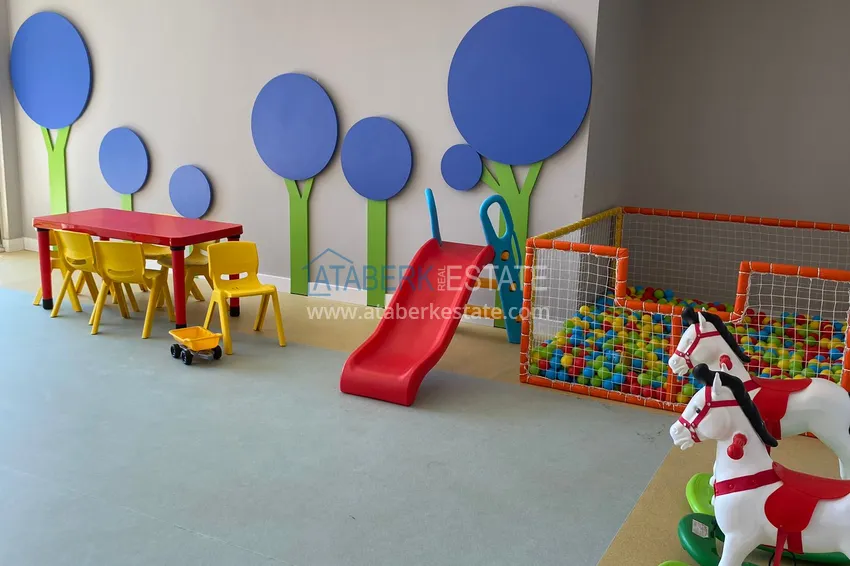 Nowy apartament z widokiem na morze — nowe budynki w Alanyi, dzielnica Avsallar 17 